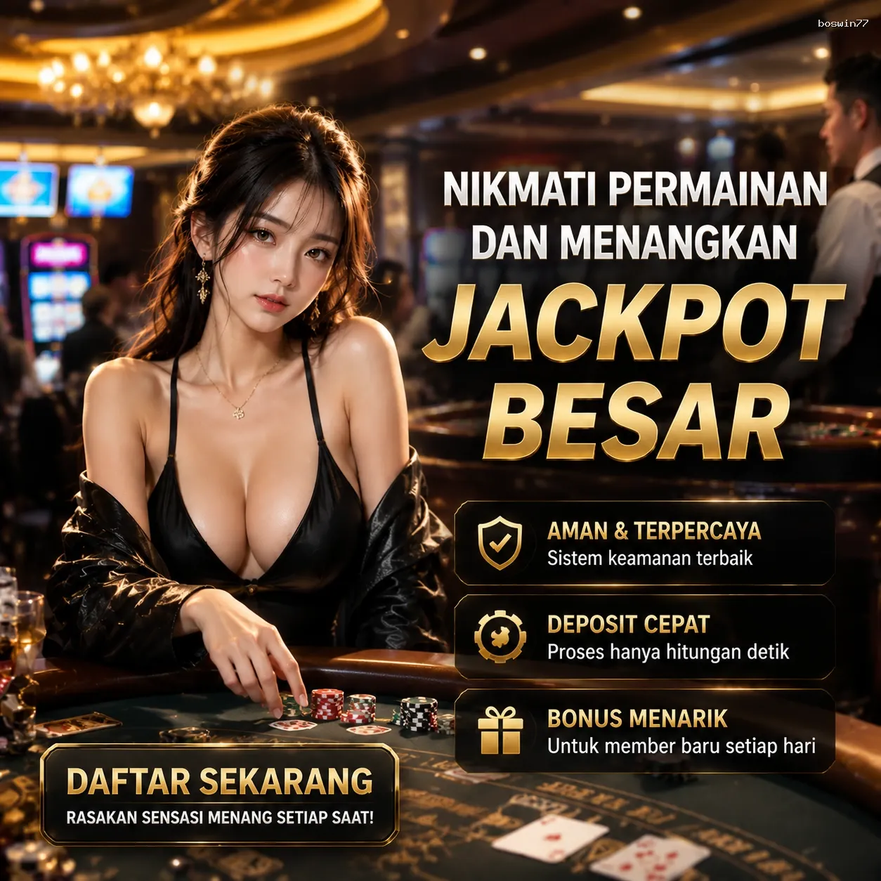 Sistem Keamanan dan Privasi di boswin77